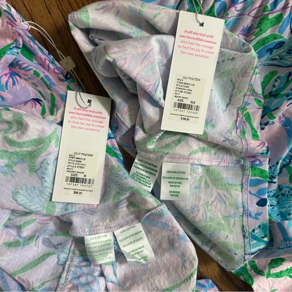 NWT Lilly Pulitzer Mom Dress and Mini Daughter Matching Dress Seacret Escape - Picture 13 of 13